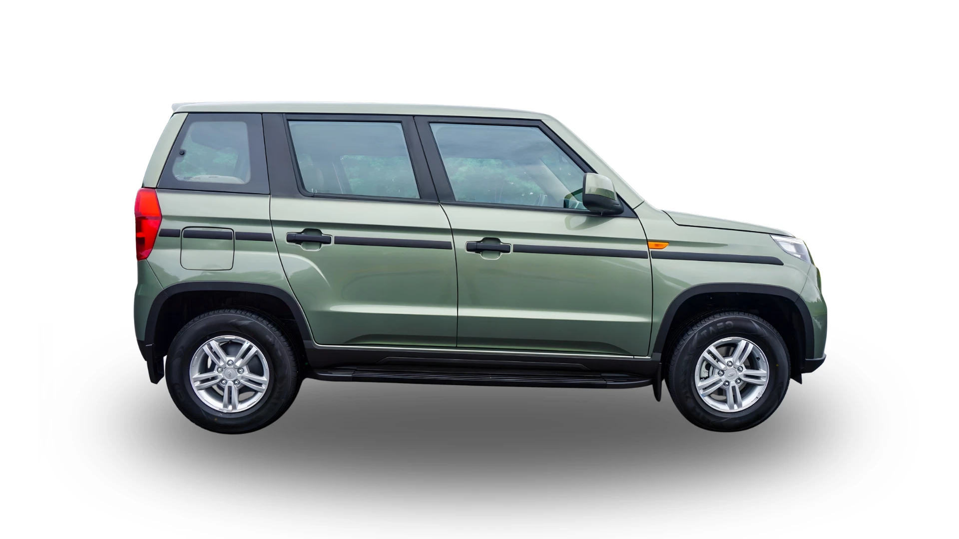 Mahindra Bolero neo right side view.